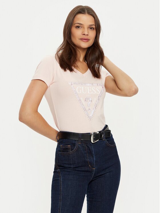 GUESS Tricou W5RI21 J1314 Regular Fit