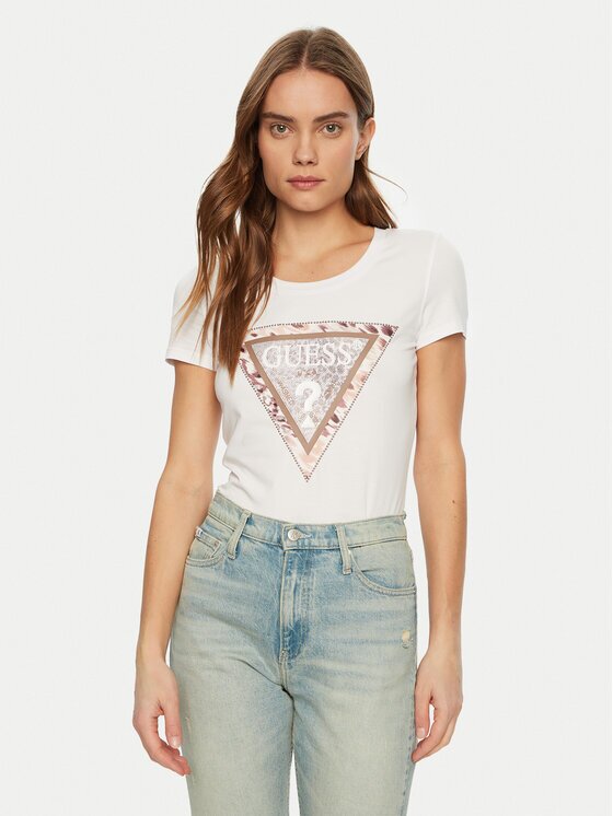 GUESS Tricou W5RI22 J1314 Regular Fit