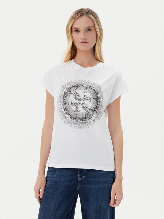 GUESS Tricou W5YI14 I3Z14 Regular Fit