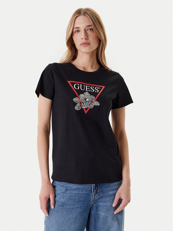 GUESS Tricou W5YI38 I3Z14 Regular Fit
