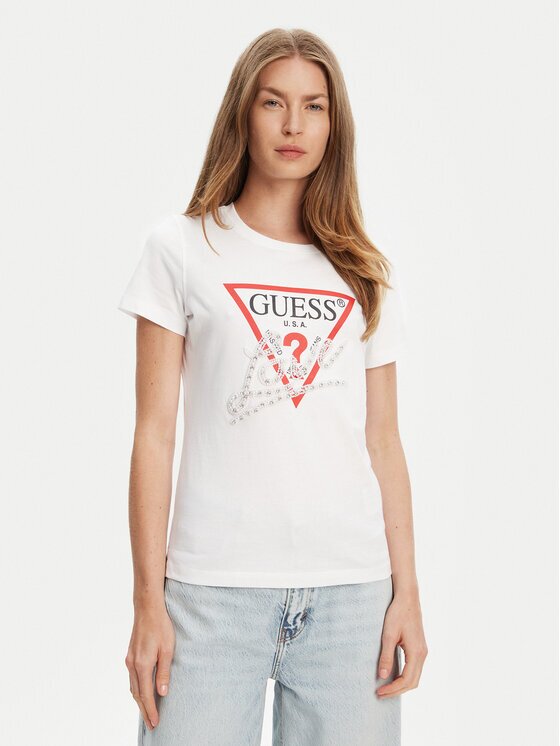 GUESS Tricou W5YI40 I3Z14 Regular Fit