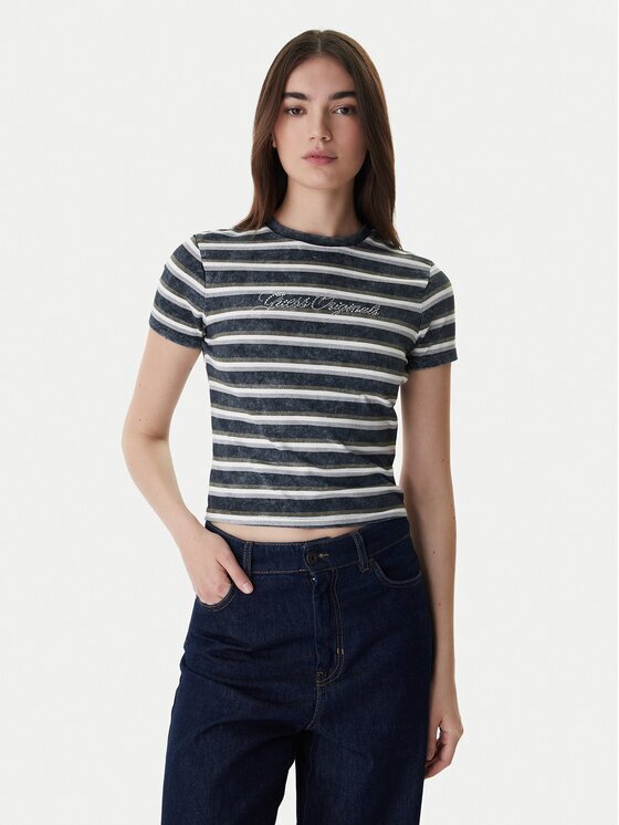 GUESS Tricou W6RI41 J1314 Regular Fit