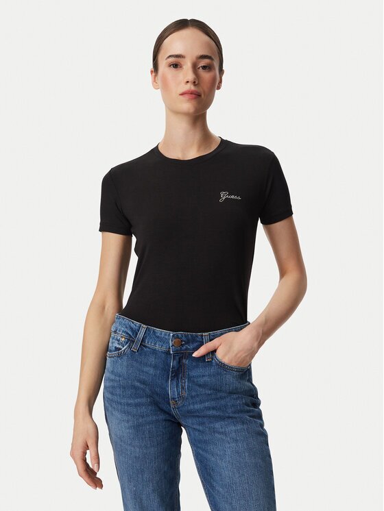 GUESS Tricou W6YI12 K3751 Regular Fit