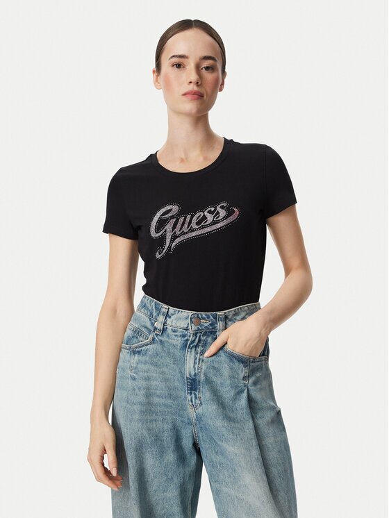 GUESS Tricou W6YI21 K4337 Regular Fit