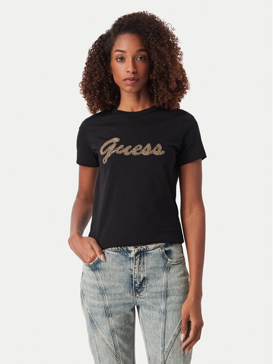 GUESS Tricou W6YI29 K4348 Regular Fit