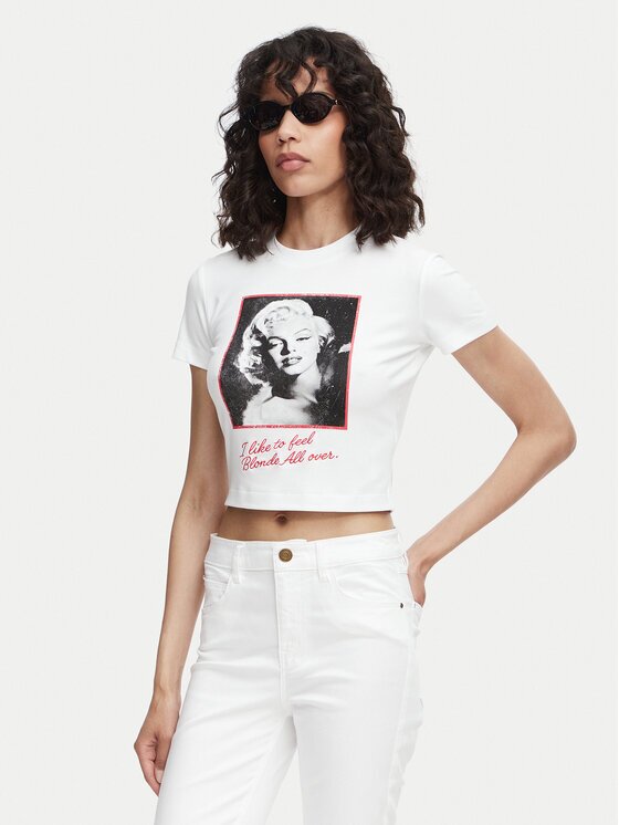 GUESS Tricou W6YI64 K6710 Regular Fit