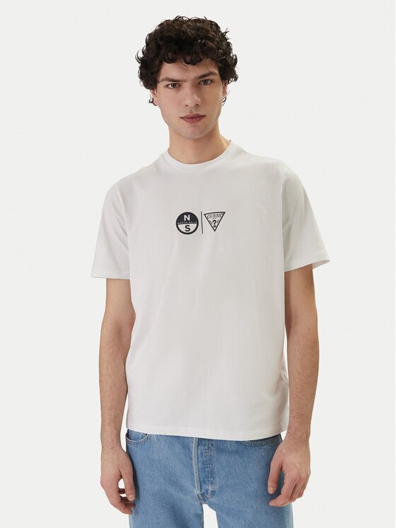 GUESS Tricou x NORTH SAILS M6GI40 K3322 Regular Fit