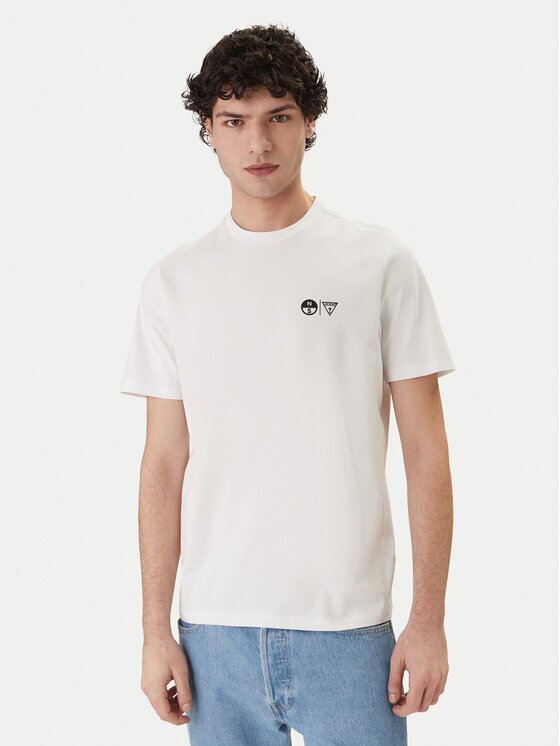 GUESS Tricou x NORTH SAILS M6GI46 K3495 Regular Fit