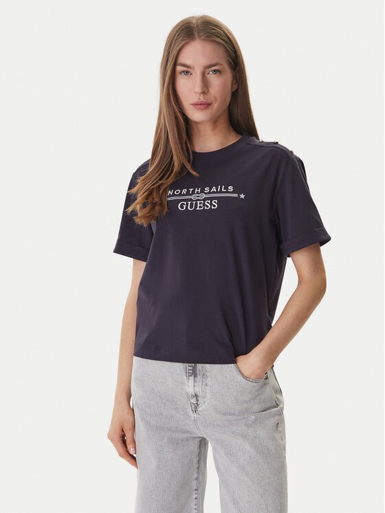 GUESS Tricou x NORTH SAILS W6GI03 K2657 Relaxed Fit