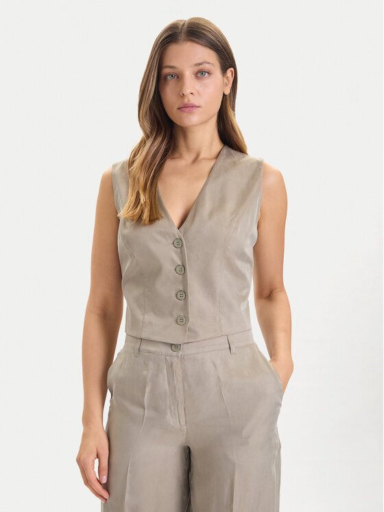 GUESS Vestă elegantă W5YH51 WH5N2 Regular Fit