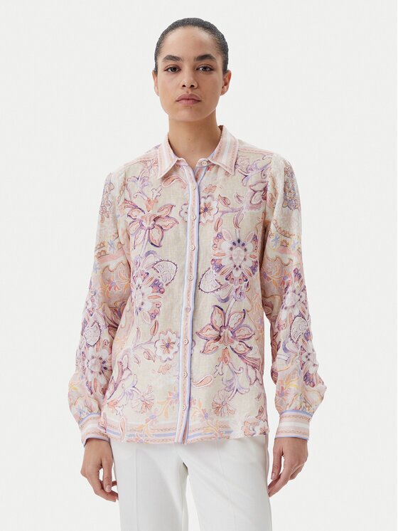 Hale Bob Cămașă with linen Nia 4ZCA214A Regular Fit