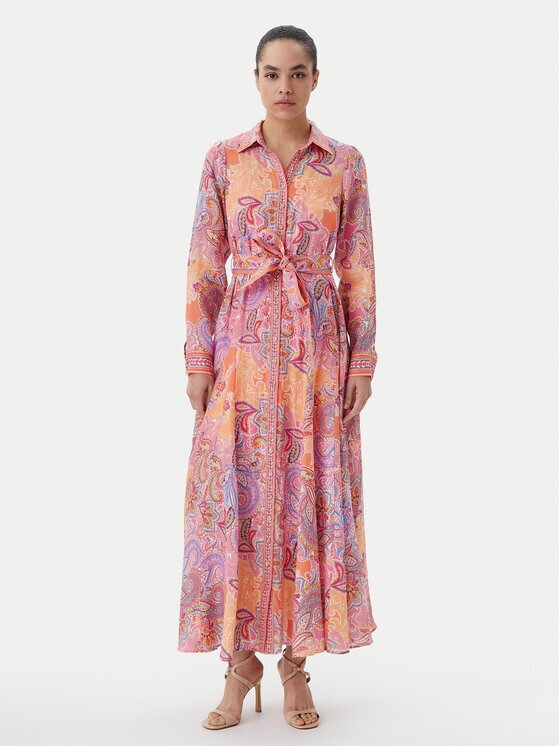 Hale Bob Rochie tip cămașă with linen 4YDD632A Regular Fit
