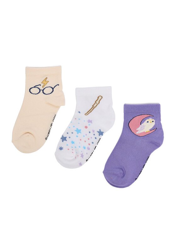 Harry Potter Șosete lungi CEO-ACCCS-AW25-301WBHP(3-PACK)