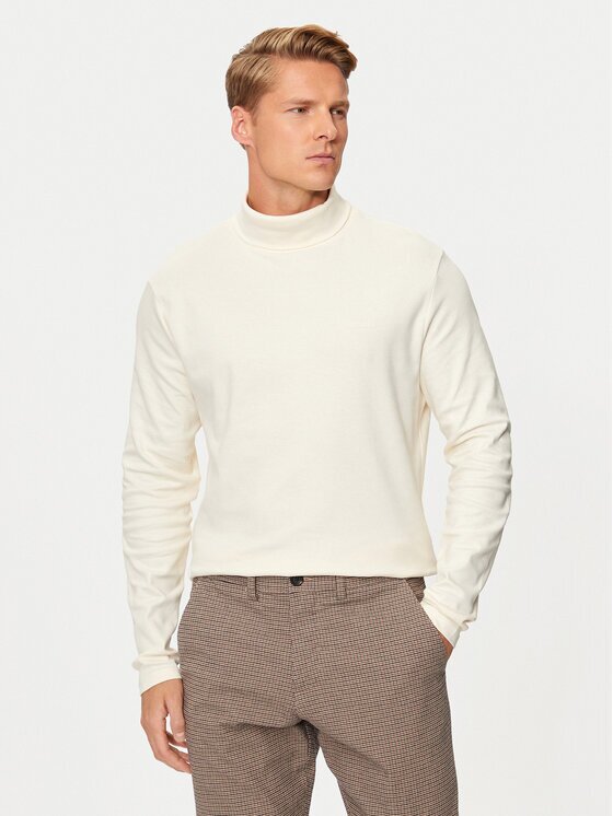 Hechter Paris Bluză cu gât 75001 142905 Écru Regular Fit