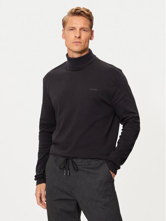 Hechter Paris Bluză cu gât 75001 142905 Regular Fit