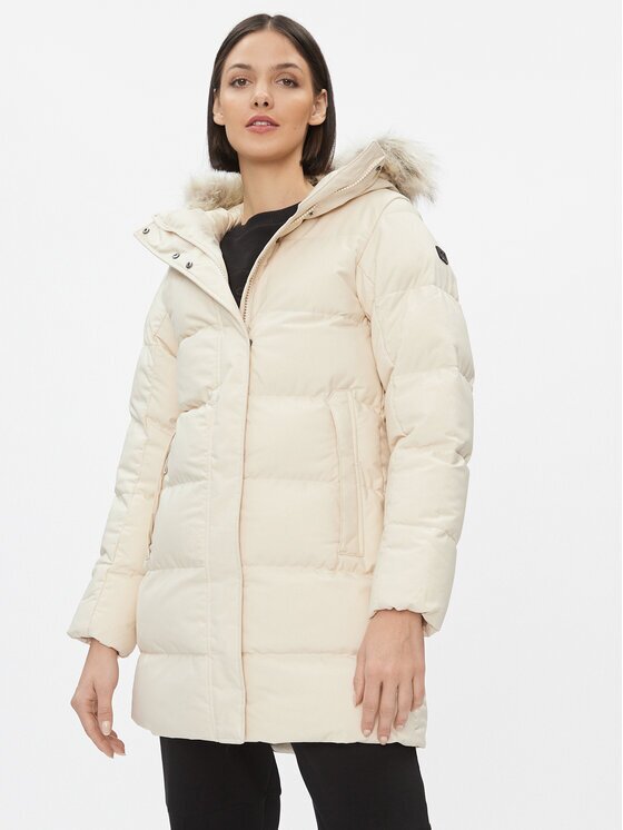 Helly Hansen Geacă de iarnă Blossom 53624 Écru Regular Fit