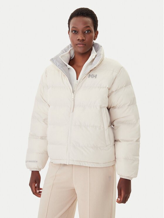 Helly Hansen Geacă de iarnă Yu Reversible 54061 Écru Regular Fit
