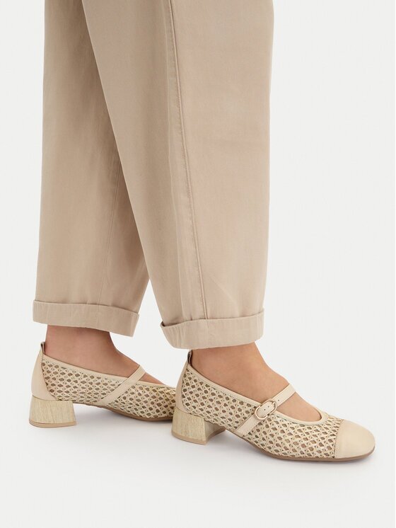 Hispanitas Pantofi pumps RHV264686 C001 Écru
