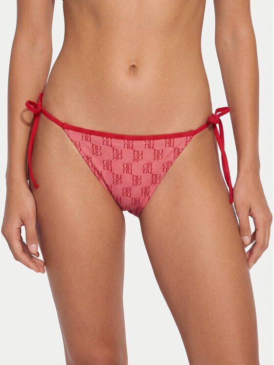 Hugo Bikini partea de jos Monogram Side Tie 50555665