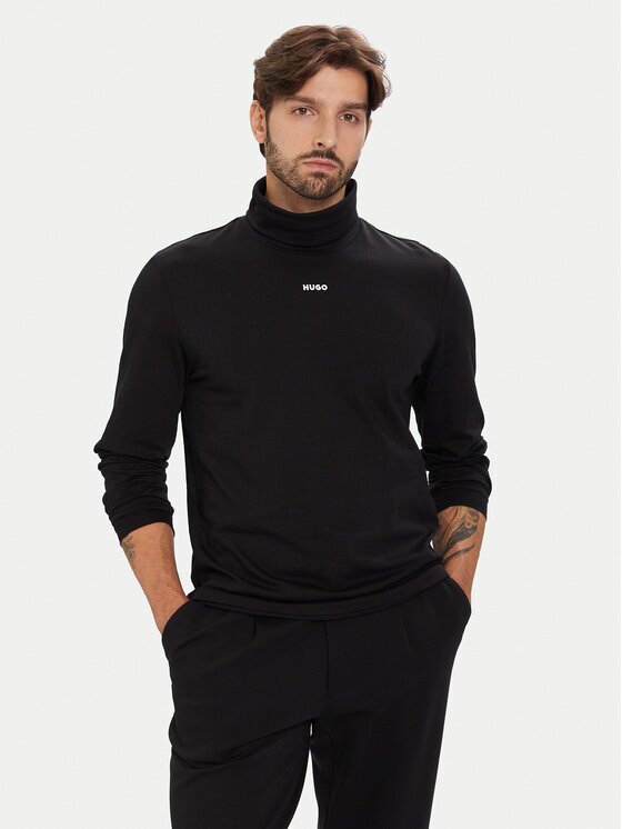 Hugo Bluză cu gât Daporollo 50547372 Regular Fit
