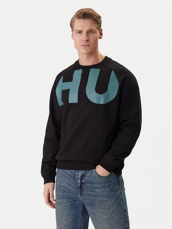 Hugo Bluză Nalfcrew 50552496 Loose Fit