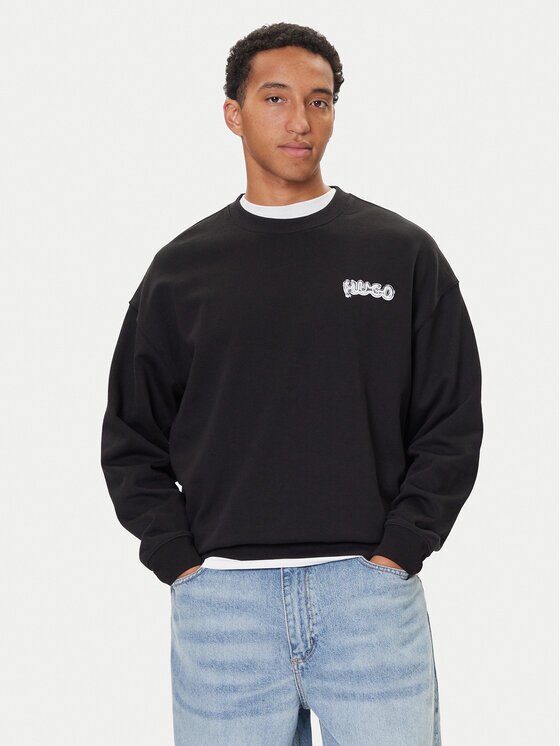 Hugo Bluză Nyrocrew 50549778 Loose Fit