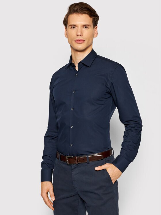 Hugo Cămașă C-Jenno 50289499 Bleumarin Slim Fit