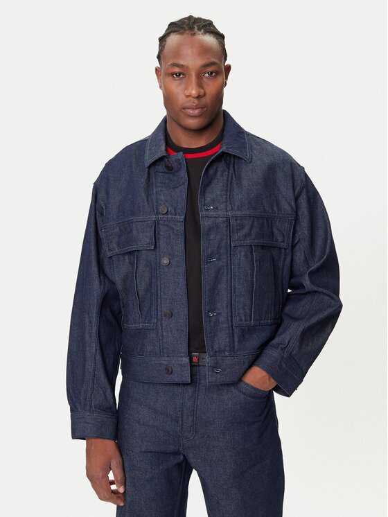 Hugo Geacă de blugi 50542915 Relaxed Fit
