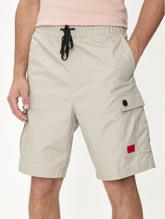 Hugo Pantalon scurți din material Garlio242 50510594 Regular Fit