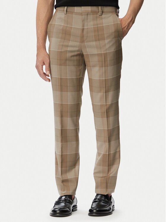 Hugo Pantaloni de costum Hogan 263X 50569204 Extra Slim Fit