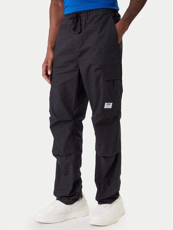 Hugo Pantaloni din material Gadic242 50545643 Relaxed Fit