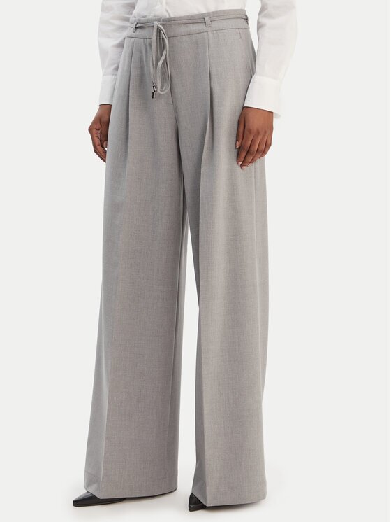 Hugo Pantaloni din material Haminde 50555897 Regular Fit