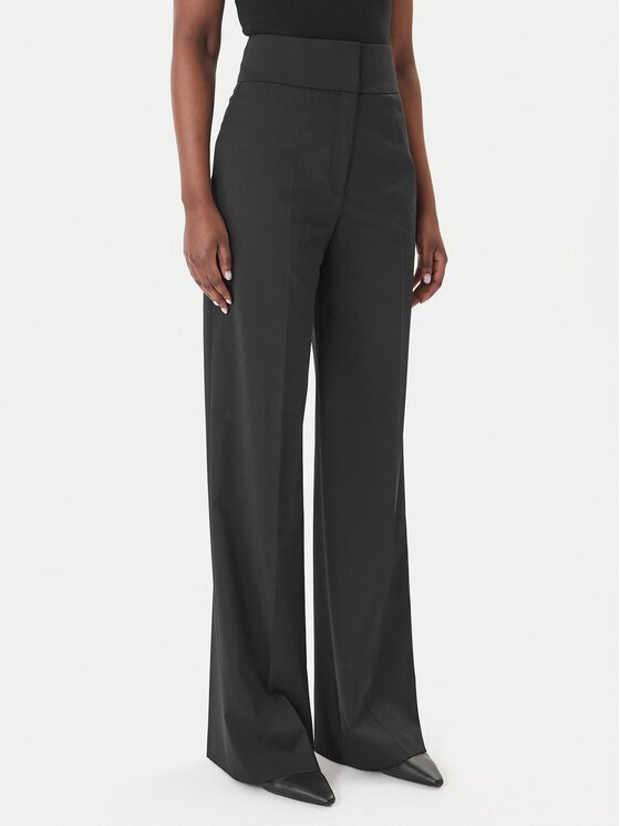 Hugo Pantaloni din material Himia 50516143 Wide Leg