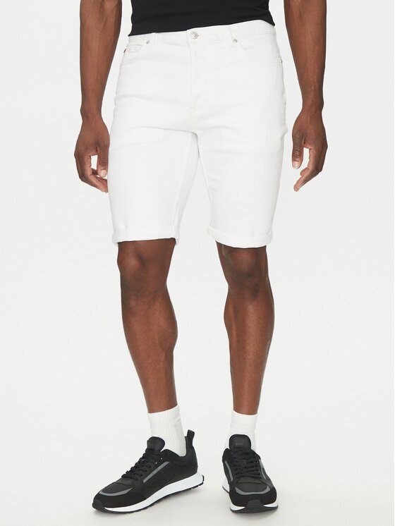 Hugo Pantaloni scurți de blugi 50537717 Regular Fit