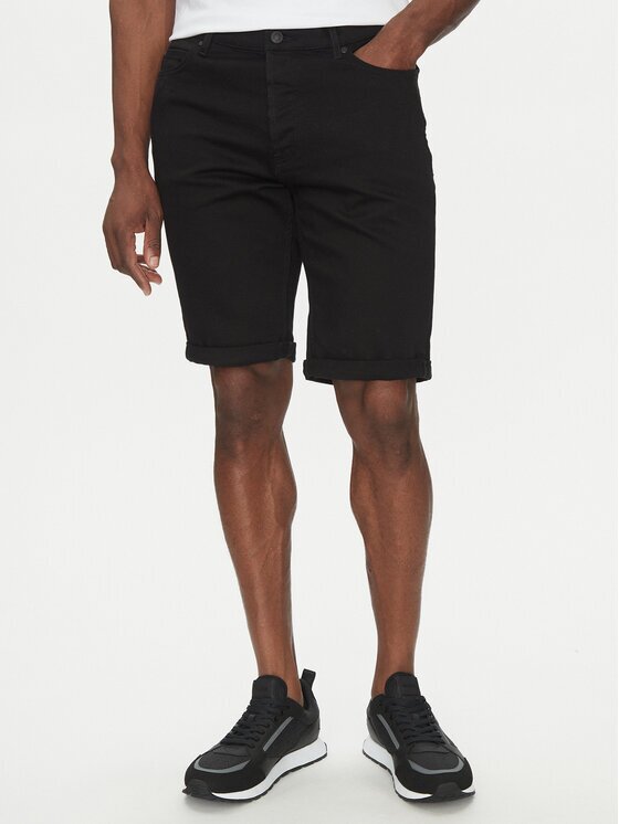 Hugo Pantaloni scurți de blugi 50537718 Regular Fit