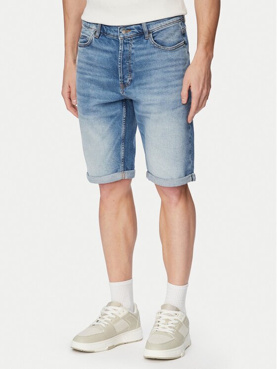Hugo Pantaloni scurți de blugi 50556163 Regular Fit
