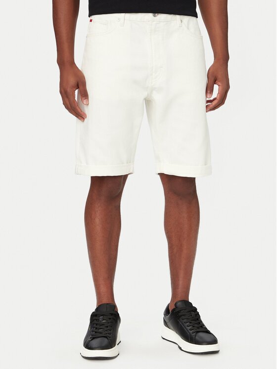 Hugo Pantaloni scurți de blugi 50561648 Relaxed Fit