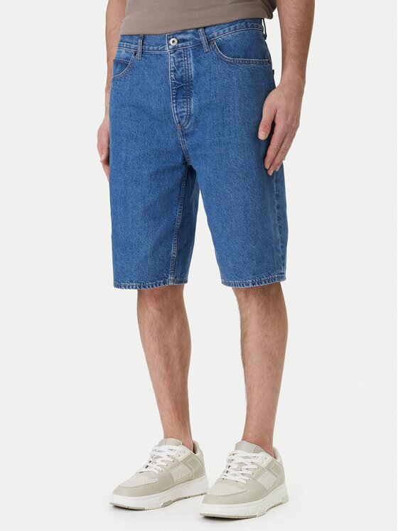 Hugo Pantaloni scurți de blugi Skate 50555993 Straight Fit