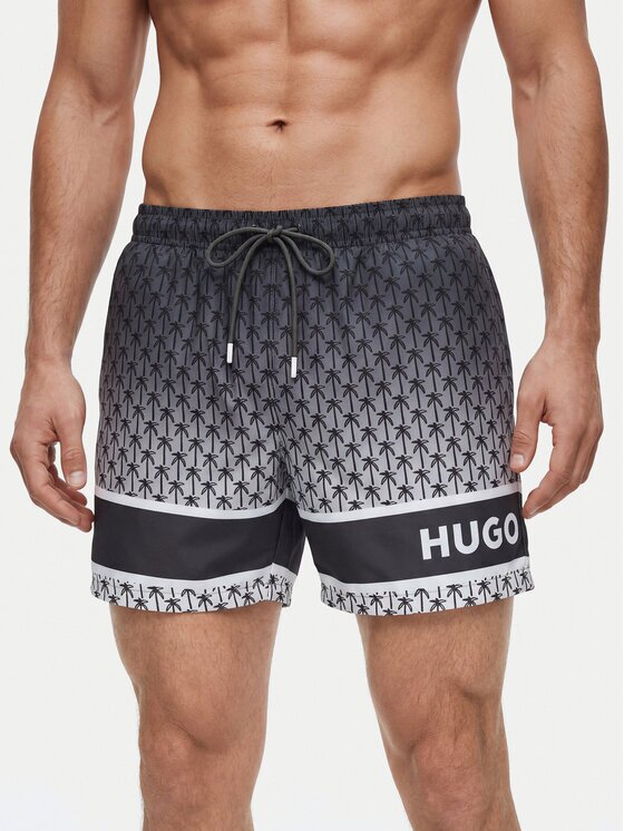 Hugo Pantaloni scurți pentru înot Palms 50561097 Regular Fit