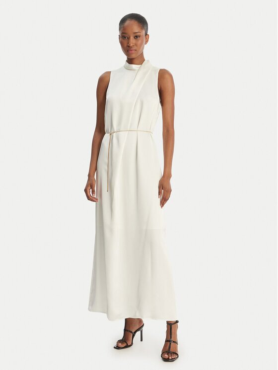 Hugo Rochie cocktail Kewina-1 50566973 Écru Slim Fit