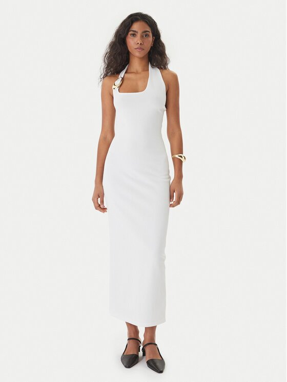 Hugo Rochie cocktail Shagar 50557781 Écru Slim Fit