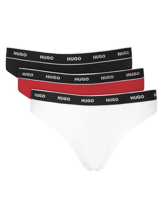 Hugo Set de tanga﻿ Triplet Thong Stripe 50545680