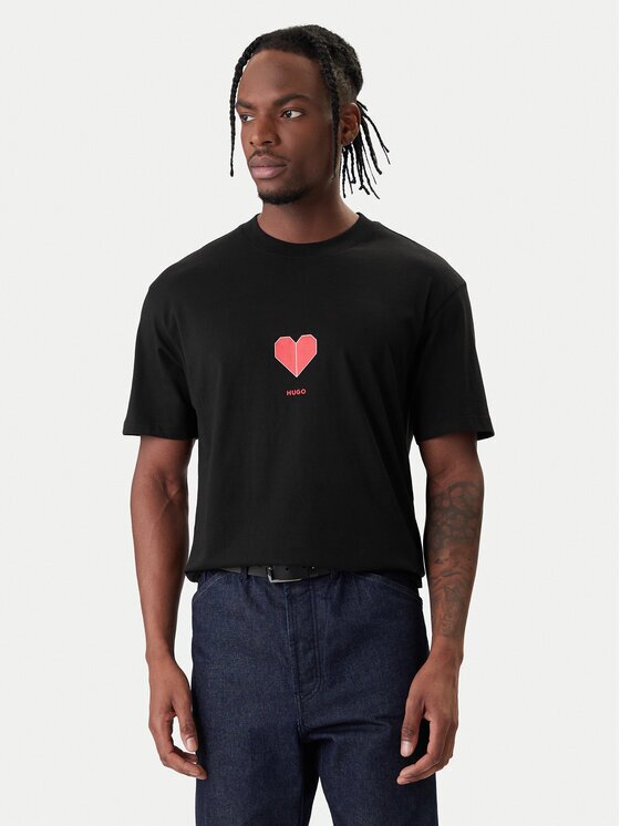 Hugo Tricou Dalentin 50553429 Relaxed Fit