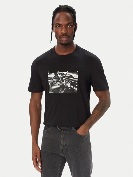 Hugo Tricou Dikems 50568628 Relaxed Fit