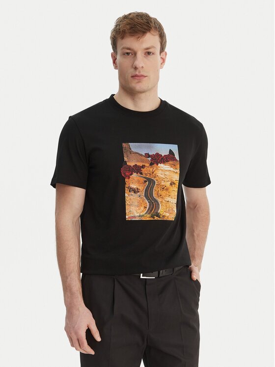 Hugo Tricou Dikerd 50564024 Relaxed Fit