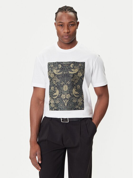 Hugo Tricou Dipasly 50545363 Relaxed Fit
