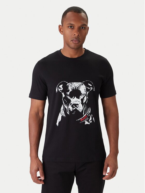 Hugo Tricou Dubrox 50553779 Regular Fit