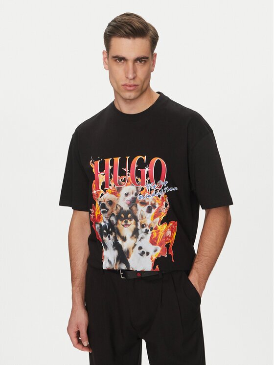 Hugo Tricou Dugie 50538259 Oversize