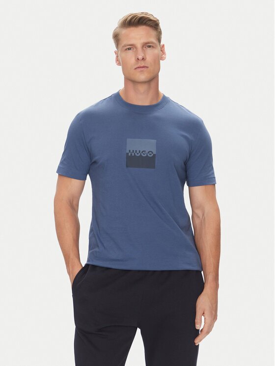Hugo Tricou Dusplit 50542784 Regular Fit