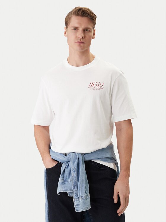 Hugo Tricou Nofishix 50554370 Regular Fit